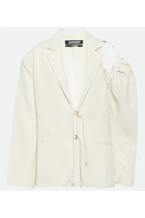 Jacquemus Blazer La Veste Galliga in misto lino