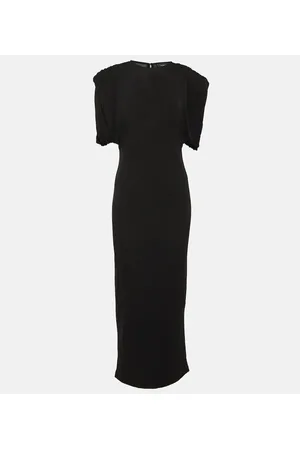 WARDROBE.NYC Abito midi in jersey con ruches