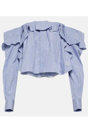 SACAI X Thomas Mason - Camicia in cotone a righe