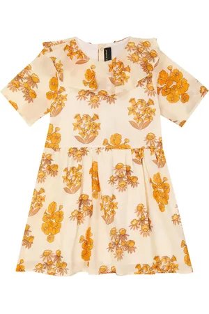 Mini Rodini Abito in cotone con stampa