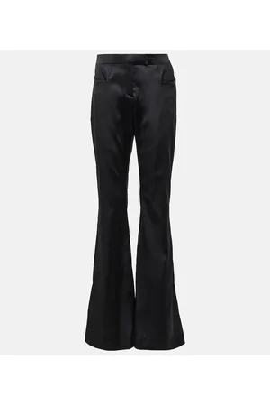 Tom Ford Pantaloni flared a vita media