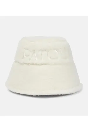 Patou Cappello da pescatore in shearling