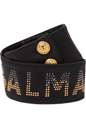 Balmain Cintura con cristalli