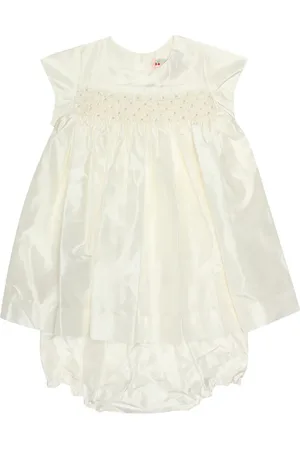 BONPOINT Baby - Abito Maruska in seta con culottes