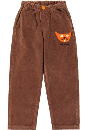 Jelly Mallow Pantaloni Cat in velluto a coste