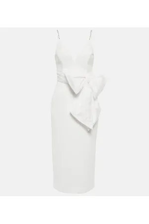 Rebecca Vallance Bridal - Abito midi Genevieve in crêpe