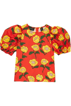 Mini Rodini Blusa in cotone con stampa