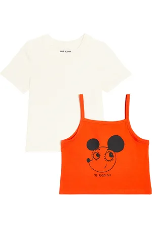 Mini Rodini Top e T-shirt Ritzratz in cotone
