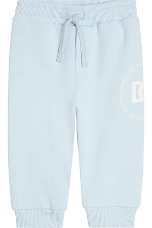 Dolce & Gabbana Baby - Pantaloni sportivi DG in cotone