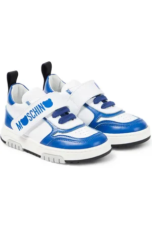 Moschino Sneakers in pelle con logo