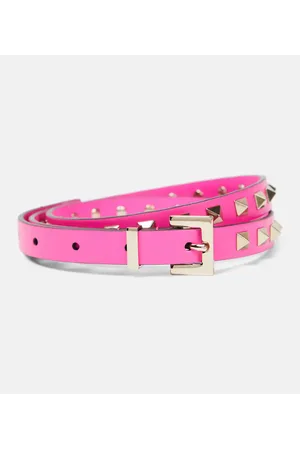 VALENTINO GARAVANI Cintura Rockstud in pelle