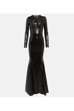 Dolce & Gabbana Abito lungo con pailettes