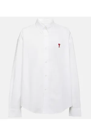 Ami Camicia Ami De Cœur in popeline di cotone