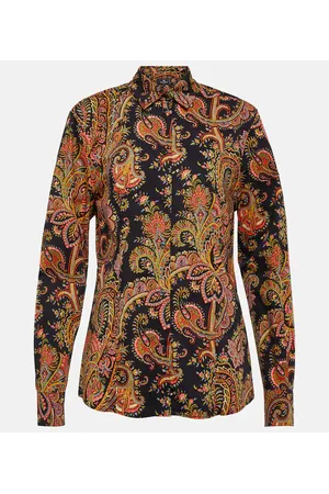 Etro Camicia in misto cotone con stampa