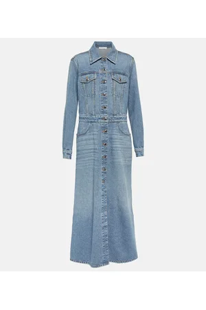 Chloé Chloé Maxi abito di jeans