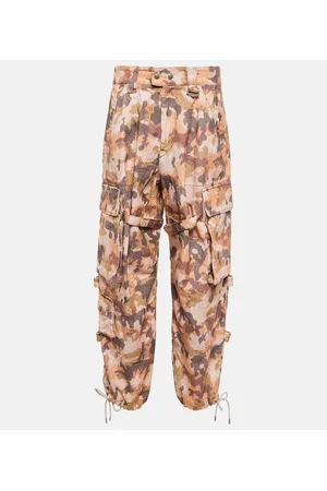 Isabel Marant Pantaloni cargo Helore in cotone