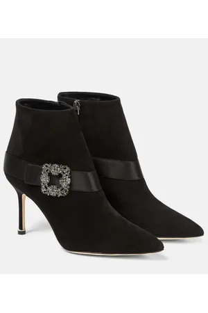 Manolo Blahnik Stivaletti Plinianu in suede