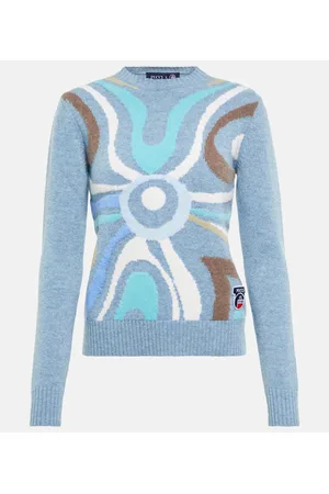 Puccini X Fusalp - Cardigan in lana con intarsi