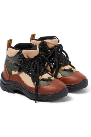 Stella McCartney Stivaletti in similpelle e mesh