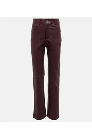 Stouls Pantaloni regular Terry in pelle
