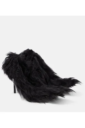 Balenciaga Pumps Flex Fur 110 in pelliccia sintetica