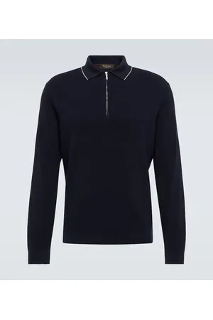 Loro Piana Polo in lana e seta
