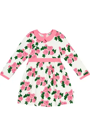 Mini Rodini Abito Roses in cotone
