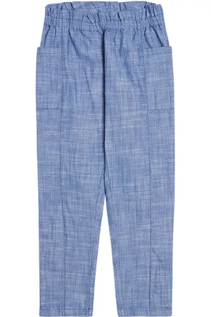 BONPOINT Pantaloni Tiche in twill di cotone
