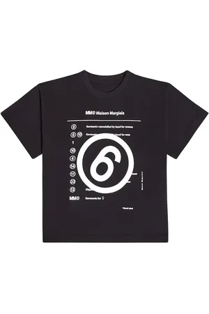 Maison Margiela T-shirt in jersey di cotone con stampa