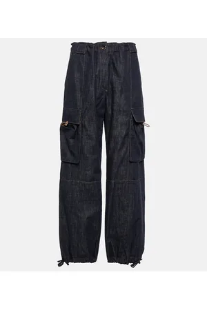 Brunello Cucinelli Jeans cargo a vita media
