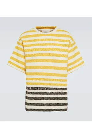 Jil Sander T-shirt in cotone a righe