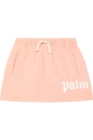 Palm Angels Gonna in jersey di cotone con logo