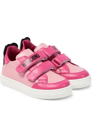 Moschino Sneakers in pelle con orsetto