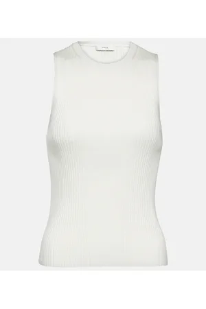 Vince Tank top in maglia a coste
