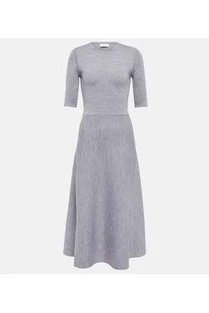 GABRIELA HEARST Abito Seymore in lana, cashmere e seta
