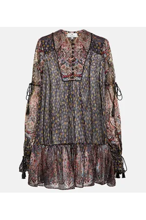 Etro Blusa in seta con stampa paisley