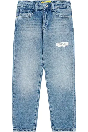 OFF-WHITE Jeans slim Paint Graphic