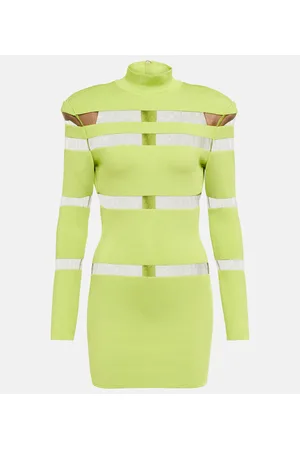 Balmain Miniabito con mesh
