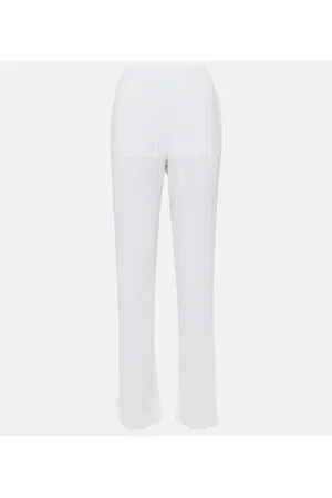 Stella McCartney Pantaloni regular in maglia