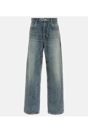 Balenciaga Jeans a gamba larga e vita media
