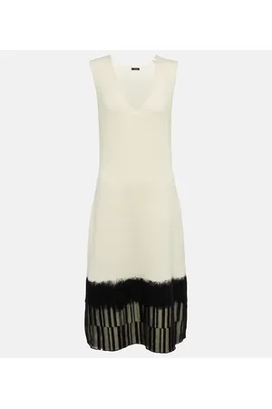 Joseph Abiti midi in lana con pizzo