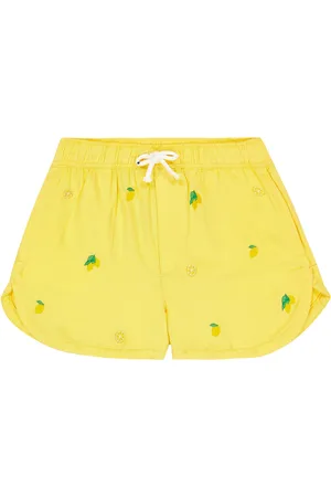 Ralph Lauren Shorts in twill di cotone con ricamo