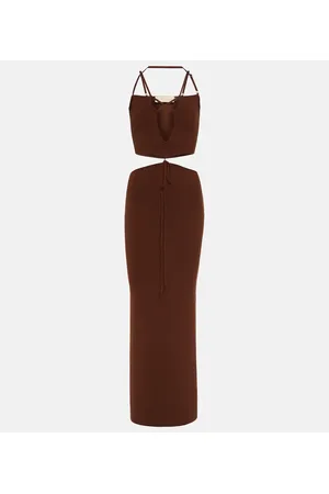 AYA MUSE Abito lungo Reis con cut-out