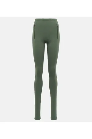 WARDROBE.NYC Leggings Side Split a vita alta