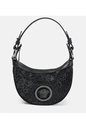 VERSACE Borsa a spalla Crystal Repeat Mini