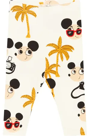 Mini Rodini Baby - Leggings in cotone con stampa