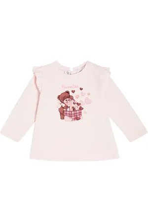 MONNALISA Baby - Top in jersey di cotone