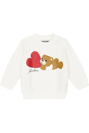 Moschino Baby - Felpa in misto cotone con stampa