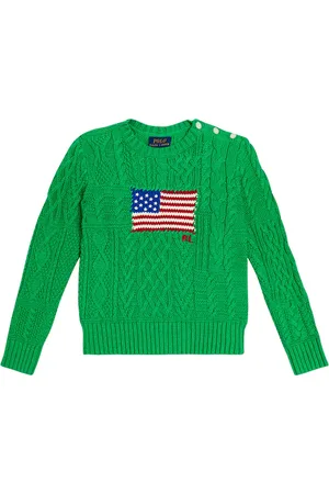 Ralph Lauren Pullover in cotone a trecce