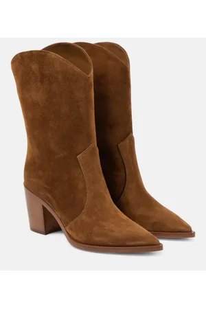 Gianvito Rossi Stivali Denver in suede